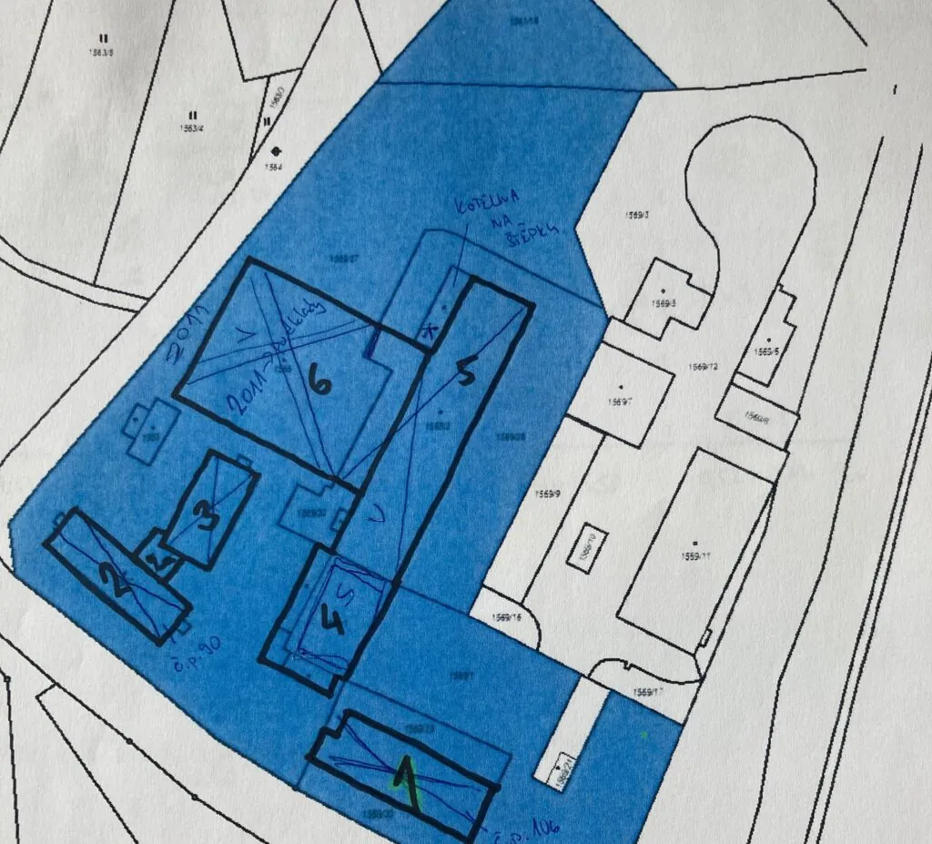 Průmyslový areál Mydlovary – situace plynovodní sítě